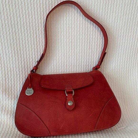 Dooney & Bourke Handbags - Dooney & Bourke Red Leather Handbag